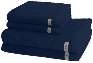 ROSS Handtuch Set Sinfonie, Walkfrottee (Spar-Set, 4-St), 2 X Handtuch 2 X Duschtuch im Set - Baumwolle - Saugstark