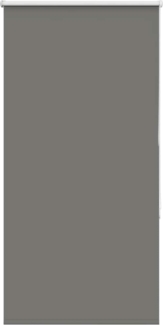 vidaXL Verdunkelungsrollo Grau 65x150 cm Stoffbreite 60,7 cm Polyester 4011121