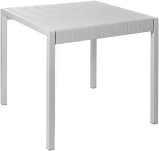 Gartentisch BARTICA 81 cm 84 cm Grau