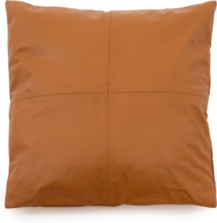 Der Vierteilige Leder Kissenbezug - Kamel - 60x60 - Kamel - 60x60x1cm