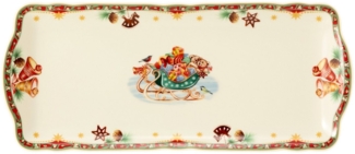 Geschirr-Serie Marieluise Weihnachtsnostalgie - Kuchenplatte eckig Marieluise Weihnachtsnostalgie