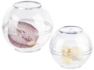 Zwiebeldose transparent 2er Set 10027793