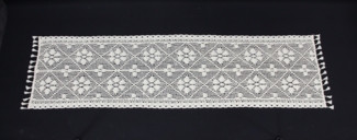 Tischläufer "Häkelblumen" Tischdecke Tischtuch Tischband Esstisch Tisch Deko