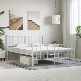 vidaXL Schaumstoffmatratze Weiß 180x210 cm 7-Zonen Härtegrad 20 ILD 4016652