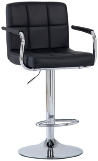 FOXSPORT Barhocker Höhenverstellbar, Höhenverstellbar, um 360° drehbar