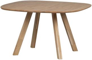 Esstisch Tablo - Eiche Natural - Square-Legs - ∅ 130 cm