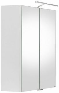 welltime Spiegelschrank Hero mit LED-Beleuchtung und wechselbarem Türanschlag