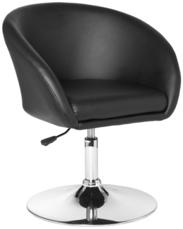 Design Relaxsessel SPM2.157 Loungesessel Kunstleder Cocktailsessel schwarz, S...