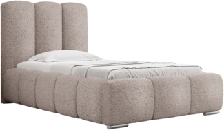 Polsterbett Widoni Boucle 90 (Farbe: Abriamo 11, Größe: 90x200)