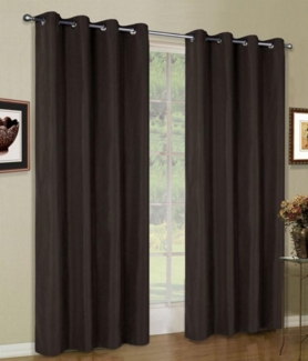 Gardinenbox Gardine (1 St), Ösen, blickdicht, Microfaser, Mikrofaser Vorhang blickdicht 204000