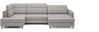 ELTAP 'Berrto' Ecksofa,, Grau meliert, 300x130, Links