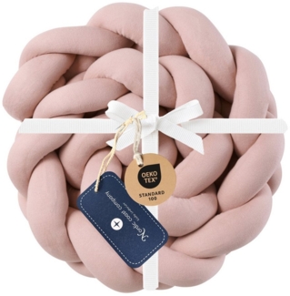 Nordic Coast Company Nestchenschlange XXL Bettschlange geflochten, Baby-Bettumrandung - Fallschutz, (Vielseitig für Babybetten, Kinder- u. Jugendbetten), höher, als andere Modelle und mitwachsend für jedes Alter