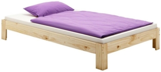 IDIMEX Futonbett THOMAS, Futonbett Einzelbett Doppelbett Holzbett Bettgestell Kiefer massiv ver