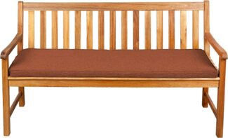 Gutekissen® Sitzkissen für Bank, Gartenschaukeln, Sitz, glatt. FK5 (100x30x5, Orange)