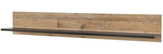 Wandboard Shilo / Sherwood , Holzwerkstoff , Holzfarben , 160 x 30 x 22 cm