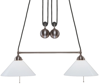 Deckenleuchte ED2-70op Nickel Finish