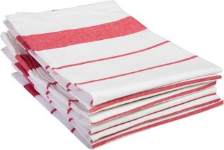 stuco Geschirrtuch gestreift, (Set, 6-tlg)