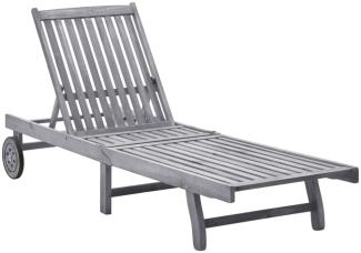 vidaXL Sonnenliege Akazie Massivholz 311872