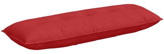 vidaXL Rückenkissen Rot 140 x 19 x 50 cm Stoff 42014842