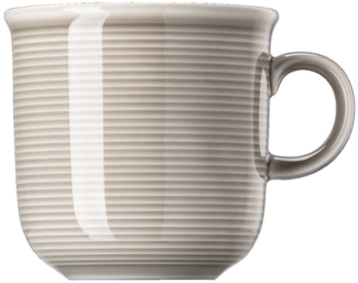 Thomas Trend Colour Kaffeebecher mit Henkel 280 ml, Porzellan, moon grey (1 Stück)