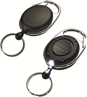 DURABLE Jojo Style Led SchlÃ¼sselring m Led Lampe 1 St schw