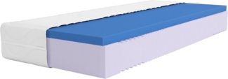 Komfortschaummatratze NEUHEIT: Lasse PREMIUM, mit integriertem Gelschaumtopper, atmungsaktiv, Älgdröm, 28 cm hoch, (1-tlg), 7 Zonen Matratze, in 90x200 cm & weitere Größen, ergonomisch