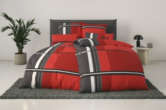 H.I.S Bettwäsche Cassia, Linon, 2 teilig, in sportlichem Karo Design,Bettwäsche aus Baumwolle,ab Gr. 135x200 cm