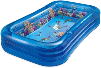 Familien-Pool Ocean Explorer 305 x 183 x 56 cm mit 3D-Taucherbrille
