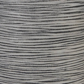 Capi Blumentopf Nature Rib 35x34 cm Anthrazit KOFZ932 424242