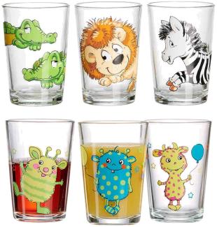 Ritzenhoff & Breker Kinderbecher 6er Set Happy Zoo & Monsterchen