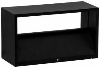 Havit Lighting LED Außen Wandleuchte HV3665W-BLK, schwarz, sehr hochwertig, inkl. Montagematerial