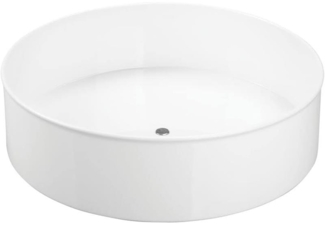 Drehteller Organizer drehbares Ordnungssystem Gewürzregal mDesign weiß