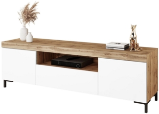Lookway TV-Schrank YOSHI mit Beinen und Schublade im Industrial Design Breite: 170 cm