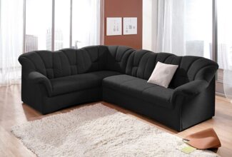 DOMO collection Ecksofa Papenburg B/T/H: 242/190/84 cm L-Form, wahlweise mit Bettfunktion, Langer Schenkel links oder rechts