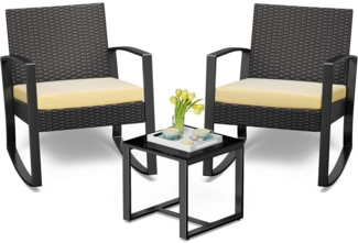 Bealife Gartenmöbel Set Balkon Lounge 2 Personen Outdoor