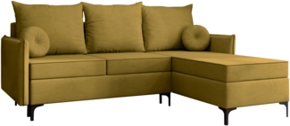 Ecksofa Cesechi L (Farbe: Manila 33, Seite: Rechts)