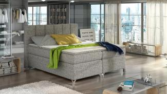 Wohnideebilder Basilio 160X200 Grau Boxspringbett BBO_01_1.6