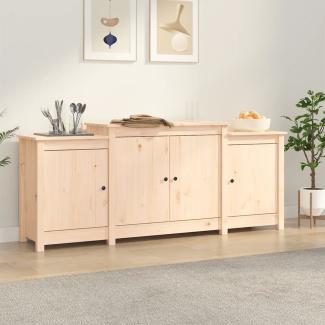 vidaXL Sideboard 164x37x68 cm Massivholz Kiefer 821492