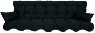 Kühnemuth Auflagekissen Auflagen Set für Hollywoodschaukeln Sitzkissen 180x50 cm Design 920