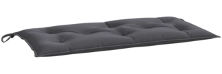 vidaXL Gartenbank-Auflage Anthrazit 100x50x7 cm Oxford-Gewebe 361564