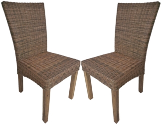 2er Set Esszimmerstuhl Bali II Rattan Küchenstuhl Esszimmer Küche Stuhl Stühle