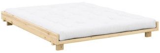 Karup Design Bettgestell Social Bed, Bett mit oder ohne verstellbares Zubehör, ohne Matratze, Bett wahlweise mit oder ohne Rückenlehnen und Ablagen. Ohne Matratze