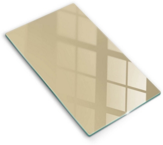 Tulup Schneidebrett Unifarben Herdabdeckplatte Gehärtetes Glas Kochplattenabdeckung, (1-St), Rechteckig 30x52 cm