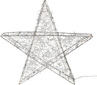 AM Design LED Stern, LED fest integriert, Warmweiß, Weihnachtsstern, Weihnachtsdeko aussen