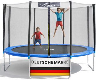 Terena Trampolin ø 430 cm mit Sicherheitsnetz | bis 150kg