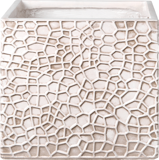 Blumenkübel FEIYAN 44 cm Hellbeige