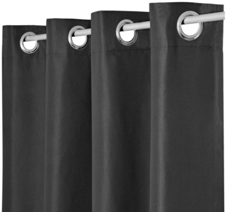 Melody Vorhang Gardine Curtain Blickdicht Sichtschutz Dekoschal, Öse (2 St), blickdicht