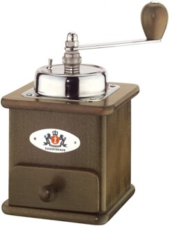 Zassenhaus - Kaffeemühle "Brasilia" dunkel gebeizt 040012 Hand - Espressomühle