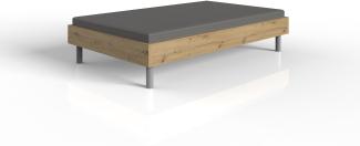 Bettgestell >Easy Beds< (BxHxT: 99x38x210 cm) in Artisan-Eiche