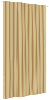 vidaXL Balkon-Sichtschutz Gelb und Orange 140x240 cm Oxford-Gewebe 148586